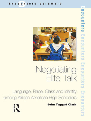 cover image of Negotiating Elite Talk
